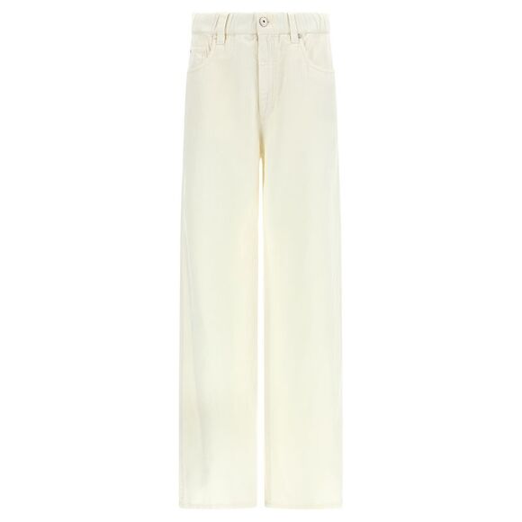Brunello Cucinelli Women's Cotton Trousers